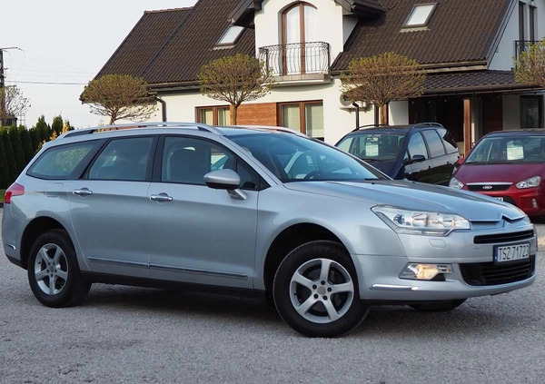 Citroen C5 cena 21900 przebieg: 165000, rok produkcji 2009 z Karlino małe 667
